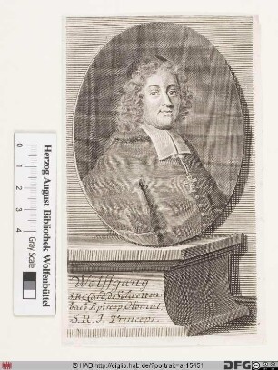 Bildnis Wolfgang Hannibal (Graf von Schrattenbach), 1711-38 Fürstbischof von Olmütz
