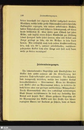 Friedensbewegungen