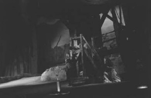 Szenenbilder aus der Oper "Jenufa" von Leos Janácek an der Deutschen Staatsoper Berlin, mit Christel Goltz und Erich Witte in den Hauptrollen