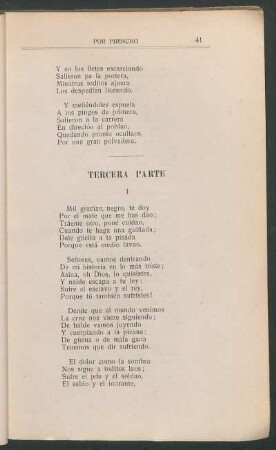 Tercera parte