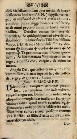 Flores Quotidiani Sive Sanctorum Castitatis amontium exempla, Per singulos anni dies Collectae Et Castorum Hominum Imitationi Proposita