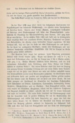 537-560 Der Vestatempel und der Vestalenhof am römischen Forum