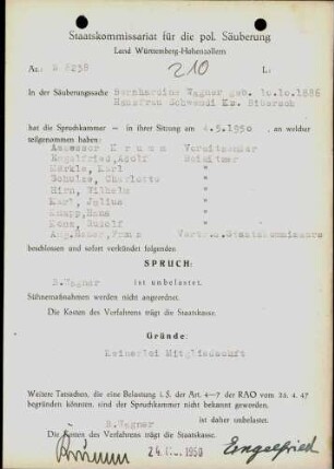 Wagner, Bernhard