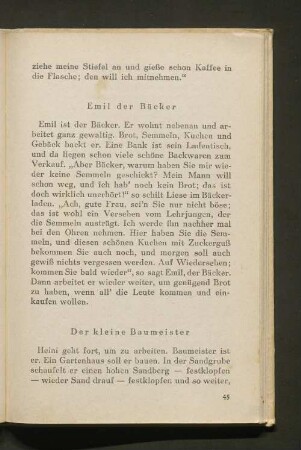 Emil der Bäcker