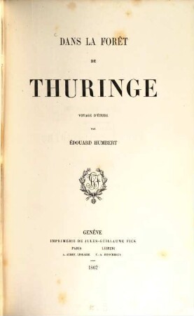 Dans la forêt de Thuringe : voyage d'étude