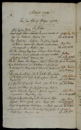 Von Herrn Hofrath Heyne erhalten.