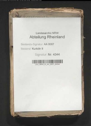 Landeshoheit zu Hilden und Haan; Prozess der Vasallen zu Hilden und Haan gegen die Afterlehnsleute dortselbst