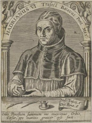 Bildnis von Papst Hadrianus VI.