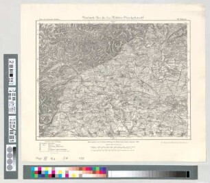Karte des Deutschen Reiches 1:100 000, 587. Hagenau