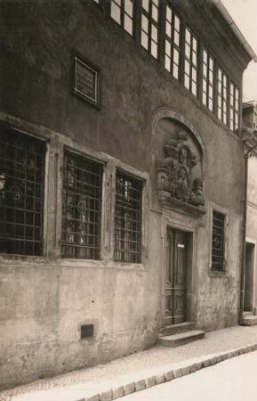 Geburtshaus Martin Luthers : Geburtshaus in der Lutherstraße, seit 1917 Museum, Hofseite