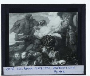 Castiglione, Deukalion und Pyrrha (Berlin GG 2078)