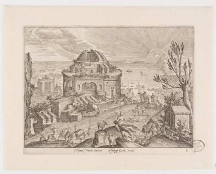 Tempelruine am Meer