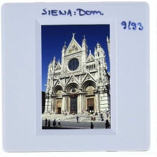 Siena, Dom : Fassade