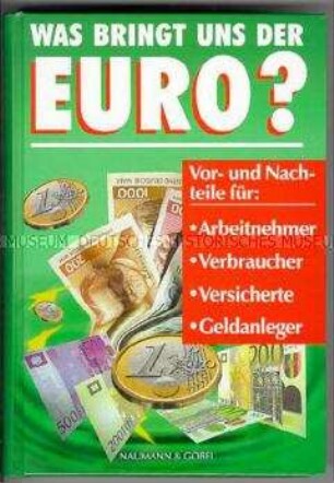 Was bringt uns der Euro