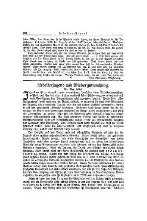 Arbeiterjugend und Wiedergutmachung