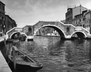 Venedig. Ponte dei Tre Archi (1688; A. Tirali)