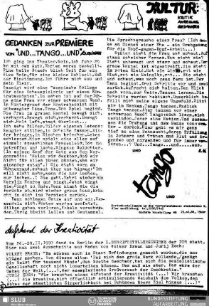 Aufstand der Kreativität