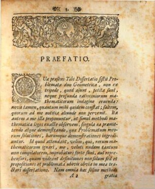 Dissertatio Mathematica Sistens Dvo Problemata Geometrica De Triangvlis Certa Conditione Intra Parallelas Constrvendis