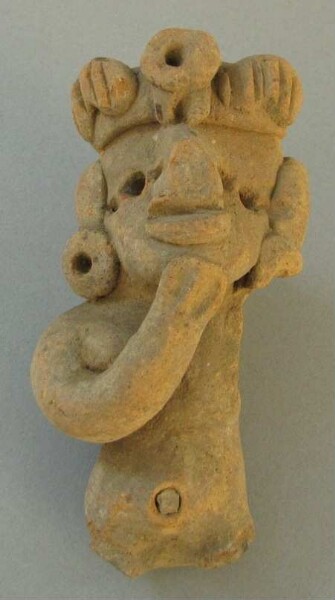 Figurine en argile (fragment)