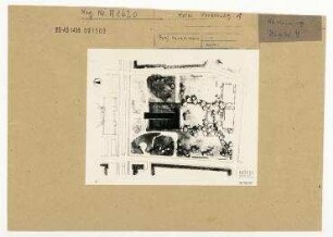 Entwurf für ein Hotel gegenüber der Deutschen Sporthalle an der Stalinallee. Berlin, Friedrichshain, Stalinallee (seit 1961 Karl-Marx-Allee)/Andreasstraße/Koppenstraße/Singerstraße