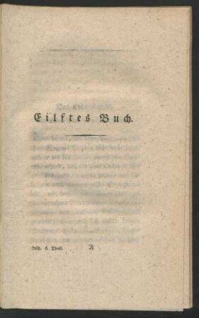 Eilftes Buch