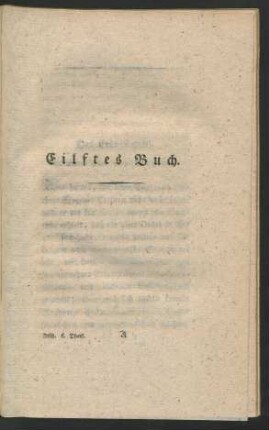 Eilftes Buch