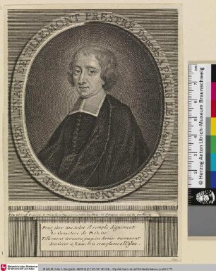 Messire Sebastien Lenain De Tillemont