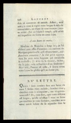 XXe Lettre.