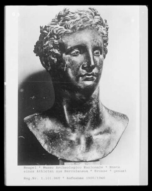 Büste eines Athleten aus Herculaneum