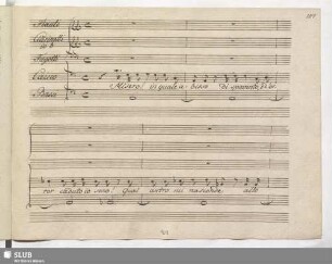 [Recitativo accompagnato / Recitativo]: Misero in quale abisso di spavento e d'orror