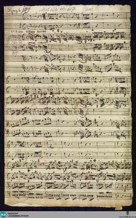 Symphonies - Mus. Hs. 617 : orch; C; BrinzingMWV 7.110