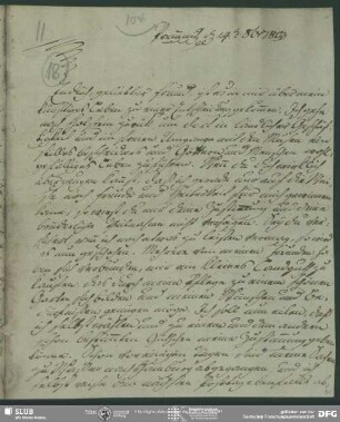 Eigenh. Brief von August Ludwig Hülsen an August Wilhelm von Schlegel, Premnitz, 14.10.1803