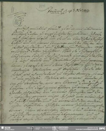 Eigenh. Brief von August Ludwig Hülsen an August Wilhelm von Schlegel, Premnitz, 14.10.1803