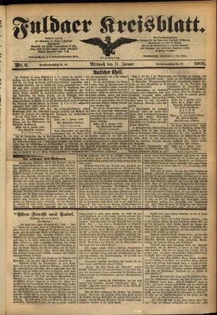 Ausgabe vom Mittwoch, den 11. Januar 1905.