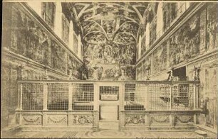 Roma - Interno della Cappella Sistina