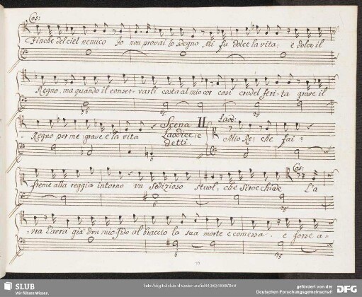 Recitativo: Finchè del ciel nemico