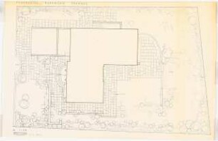 Garten Kurt Herrmann, Berlin-Frohnau: Gartenplan 1:50