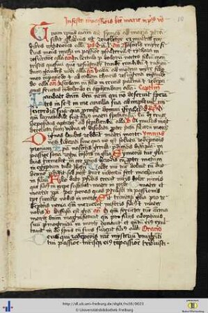 [10r - 12r] Officium de compassione beatae Mariae virginis.
