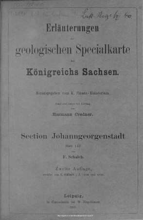 146: Section Johanngeorgenstadt : Blatt 146