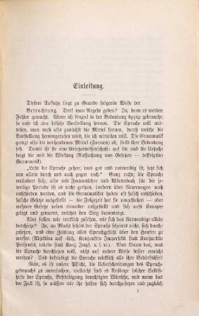 Sprachpsychologische Studien : Vier Abhandlungen über Wortstellung u. Betonung d. Dt. in d. Gegenwart, Sparsamkeit, Begründung d. Normalsprache