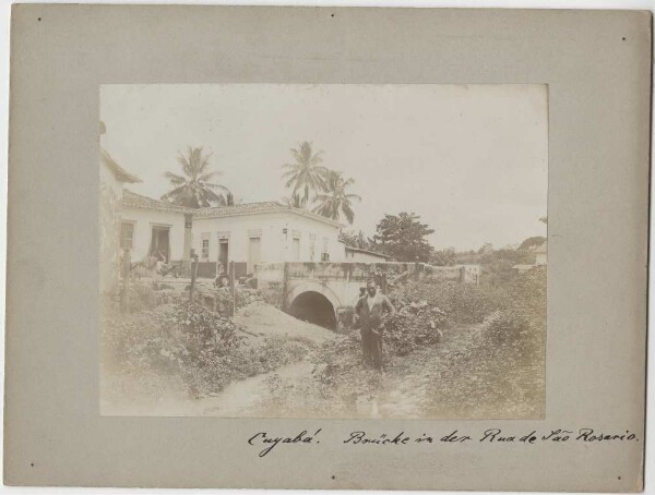 Pont dans la Rua de São Rosario à Cuyabá