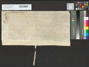 Revers des Wilhelm Kettler wegen Ablösbarkeit der ihm von Erzbischof Adolf auf die Rheinzölle zu Linz und resp. Bonn verschriebenen Renten.