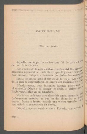 Capítulo XXXII - Otra vez juntos