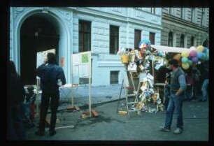 Diapositive: Luckauer Straße, 1990