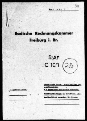 Auskunftspflicht gegenüber der Presse, Presseveröffentlichungen