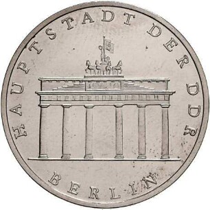 Deutsche Demokratische Republik: 1971 Brandenburger Tor