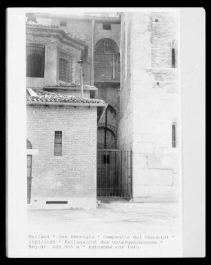 Sant' Ambrogio — Campanile dei Canonici