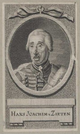 Bildnis des Hans Joachim v. Zieten