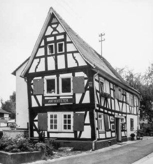 Fachwerkwohnhaus; Dreieich, Alte Bogengasse 25