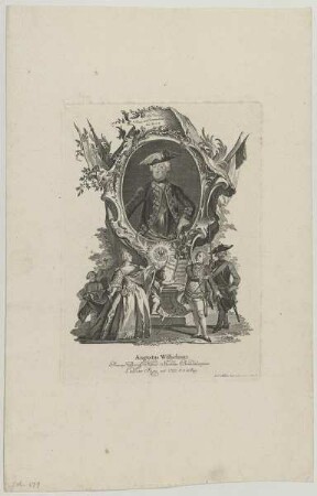 Bildnis des Augustus Wilhelmus, Prinz von Preußen